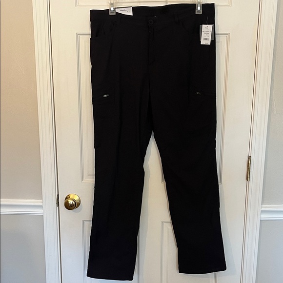 Eddie Bauer Women's Black Fleece Lined Rainer Pants - Picture 1 of 7